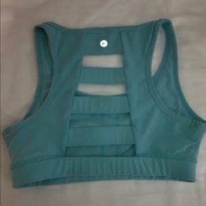 Small Light Blue Ladder Back Sport Bra!
